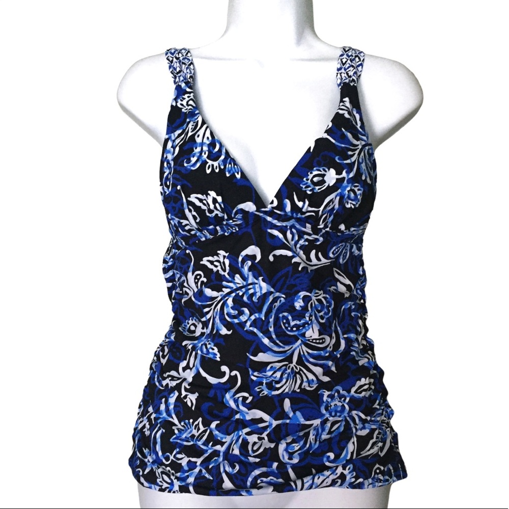 Tommy Bahama Island Loop Tankini Top XS